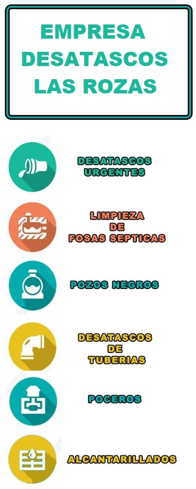 servicios de desatascos en las rozas